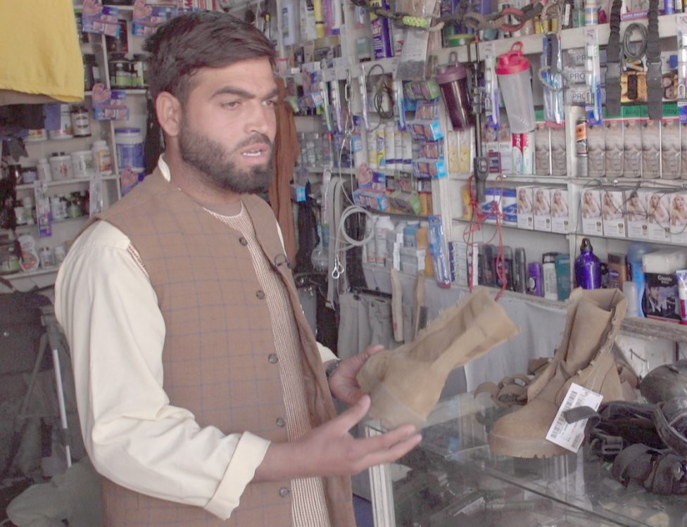 Bagram shopkeeper Malik, 3 October 2020