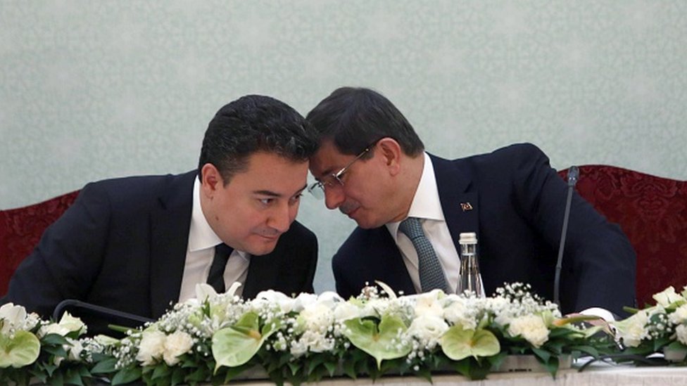 Ali Babacan ve Ahmet Davutoğlu