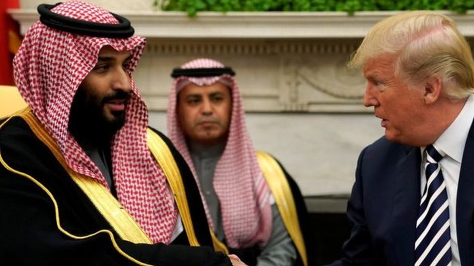 ترامب وبن سلمان