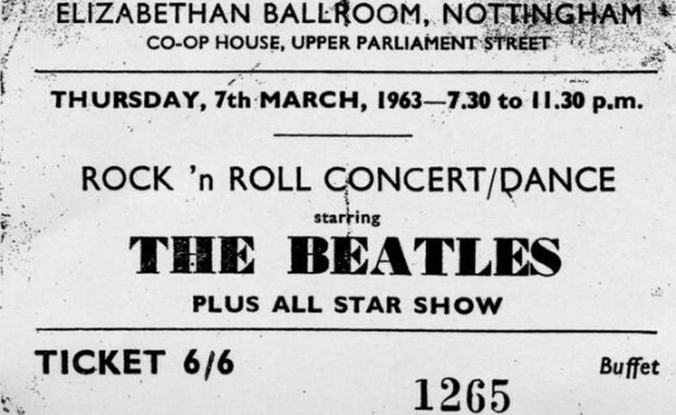 Билет на The Beatles