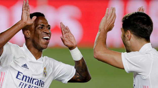 Real Madrid 1-0 Real Valladolid: Vinicius Junior scores winner for champions