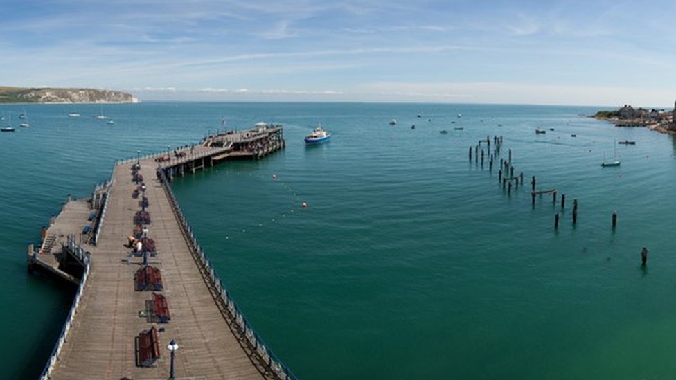 Swanage Pier Restoration Completed After Two Years BBC News