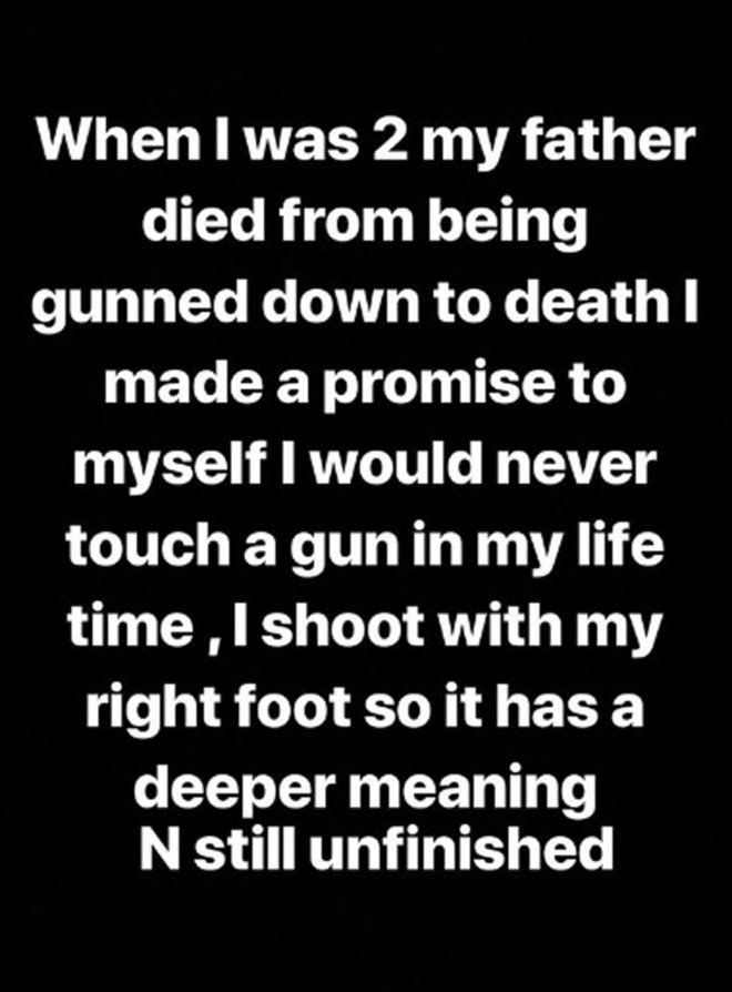 Texto escrito por Raheem Sterling