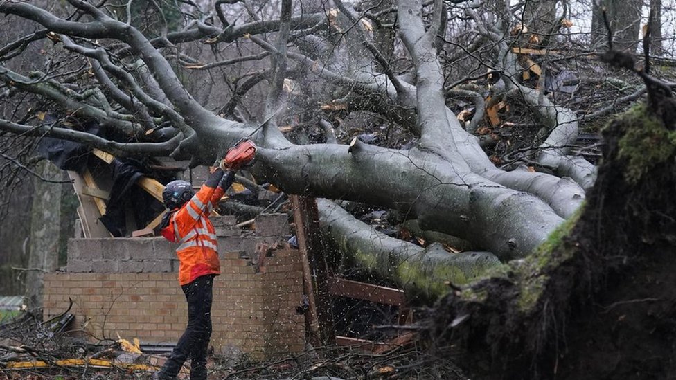 Power restored to homes in Storm Jocelyn aftermath