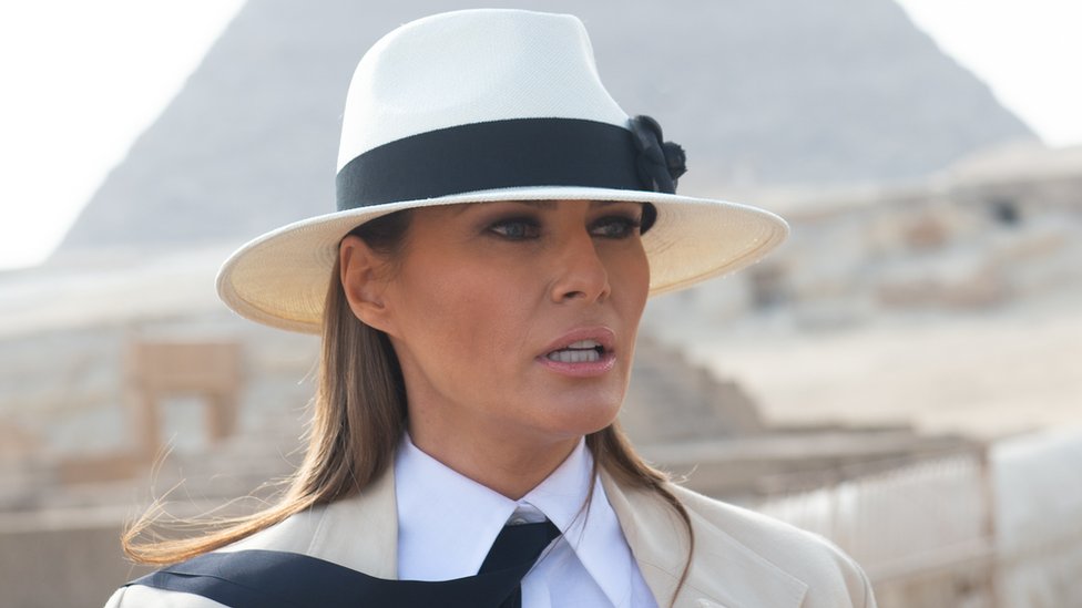 Melania Trump, primera dama de Estados Unidos