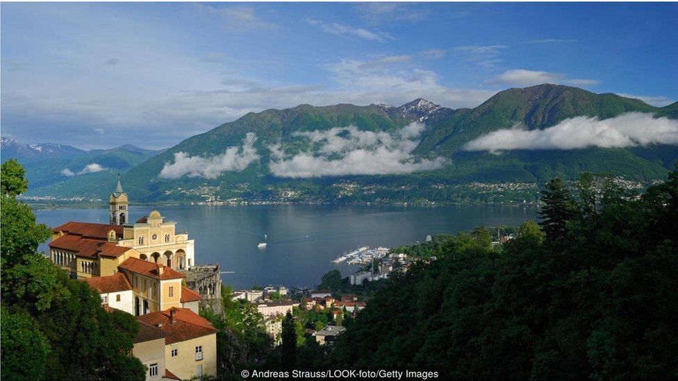 En 1848, cuando se formó la Suiza moderna, las fronteras lingüísticas ya estaban establecidas. Paisaje suizo