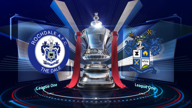 FA Cup: Bury knock Rochdale out in second round
