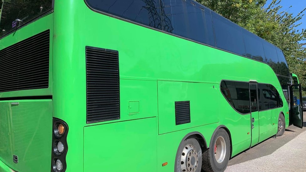 Бывший автобус UB40 Tour