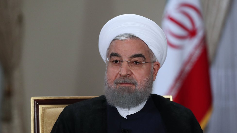 Israel está interesado en contrarrestar la influencia en la región de Irán, actualmente presidido por Hassan Rouhani. Hassan Rouhani