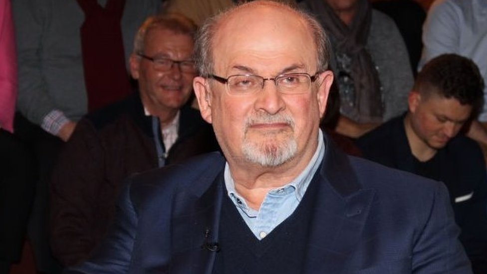 Salman Rushdie's 'defiant sense of humour' remains, son says