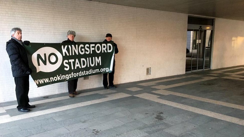 Никаких протестов на стадионе Кингсфорд