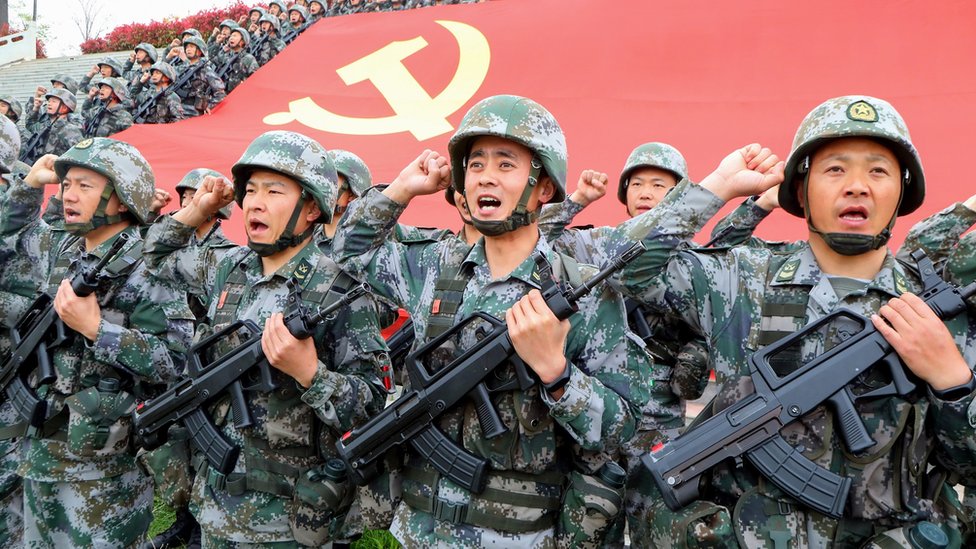 قوات من الجيش الصيني