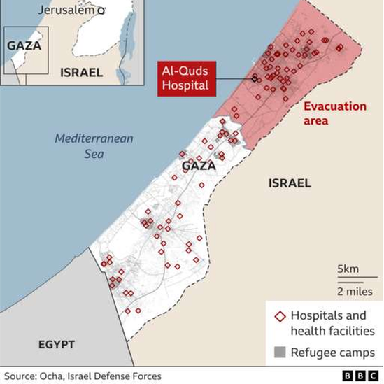 peta gaza