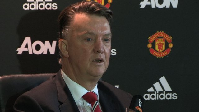 Manchester United manager Louis Van Gaal