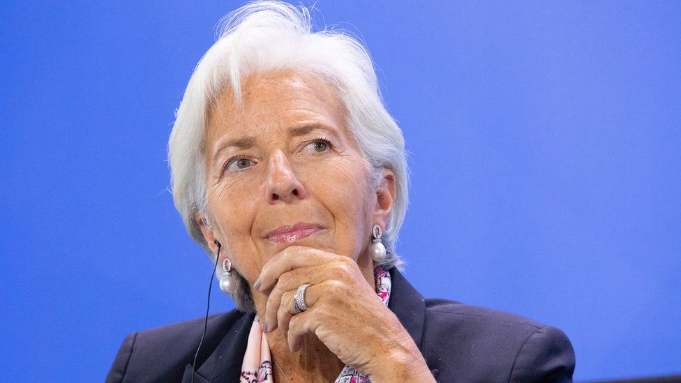 Директор МВФ Кристин Лагард на пресс-конференции в Берлине, Германия, 11 июня 2018 г.