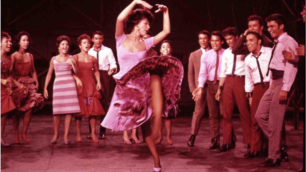 Rita Moreno en West Side Story de 1961