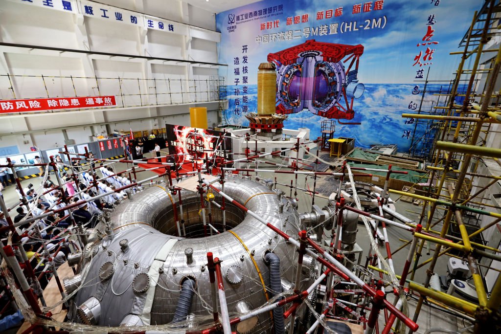 Un reactor Tokamak en China
