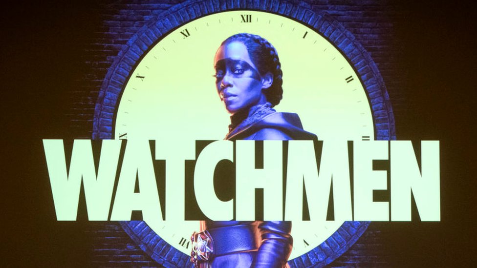 Постер к телесериалу HBO Watchmen
