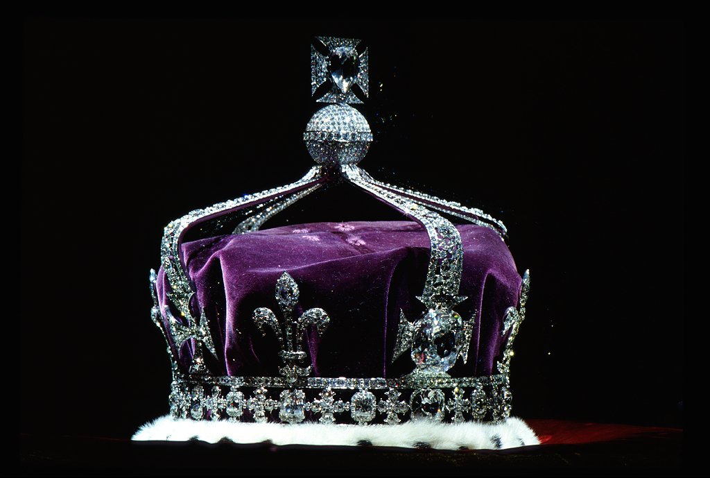 La corona de la Reina Madre.
