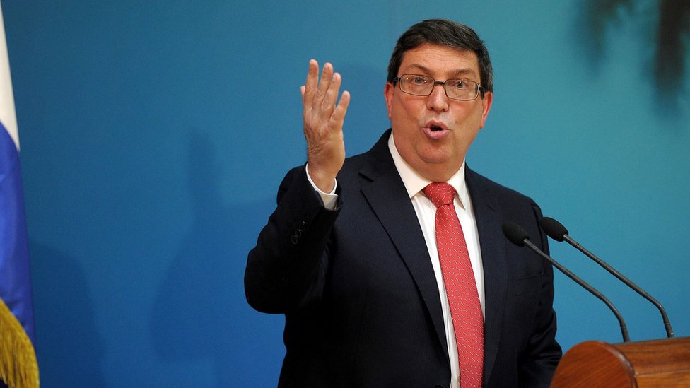 El anuncio fue hecho por el canciller cubano en Washington. Canciller de Cuba