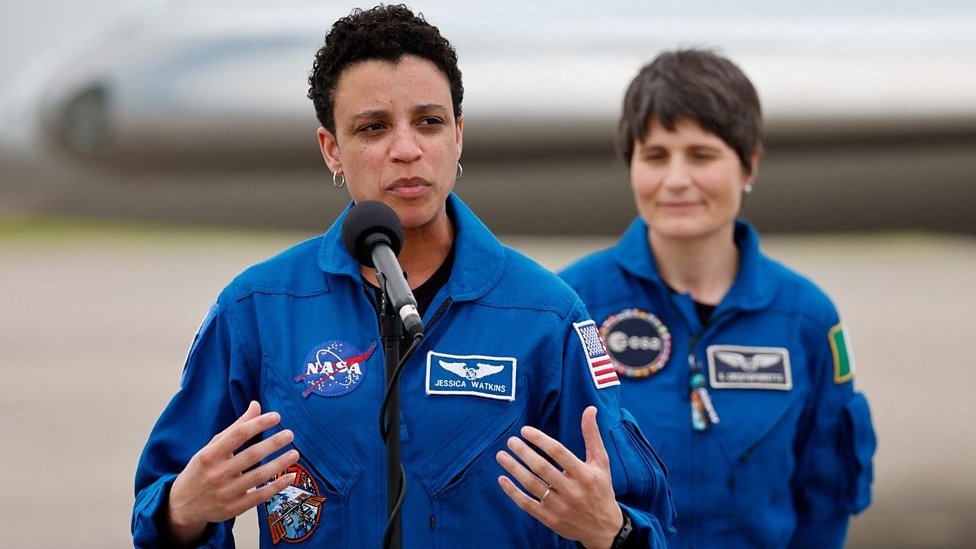 Jessica Watkins: US astronaut makes space station history