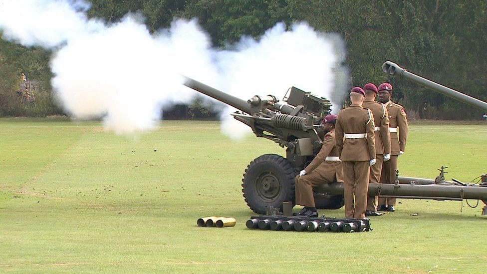 The 21 Gun Salute - Defence Forces