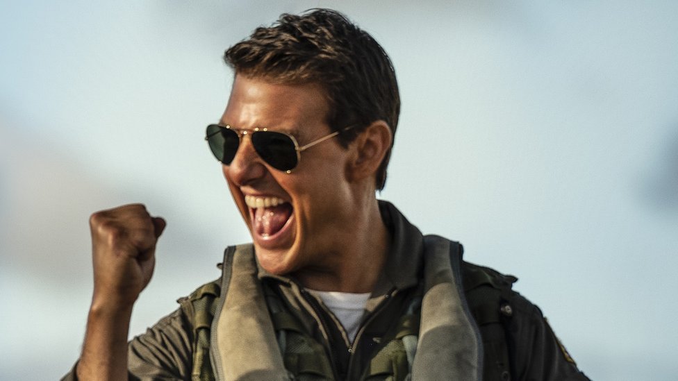 Tom Cruise en Top Gun: Maverick