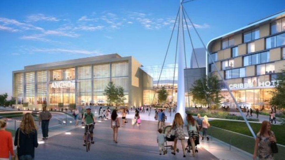Bristol Cribbs Causeway mall expansion approved BBC News