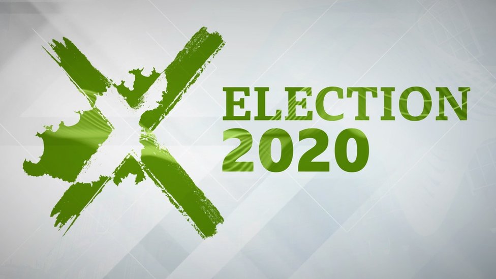 Логотип BBC Guernsey Election 2020