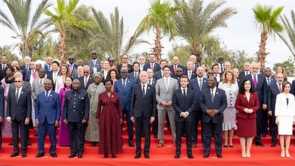 Sommet de la francophonie en Tunisie La tension monte dans la conférence et Macron attaque la Russie |  journal Al Anbaa