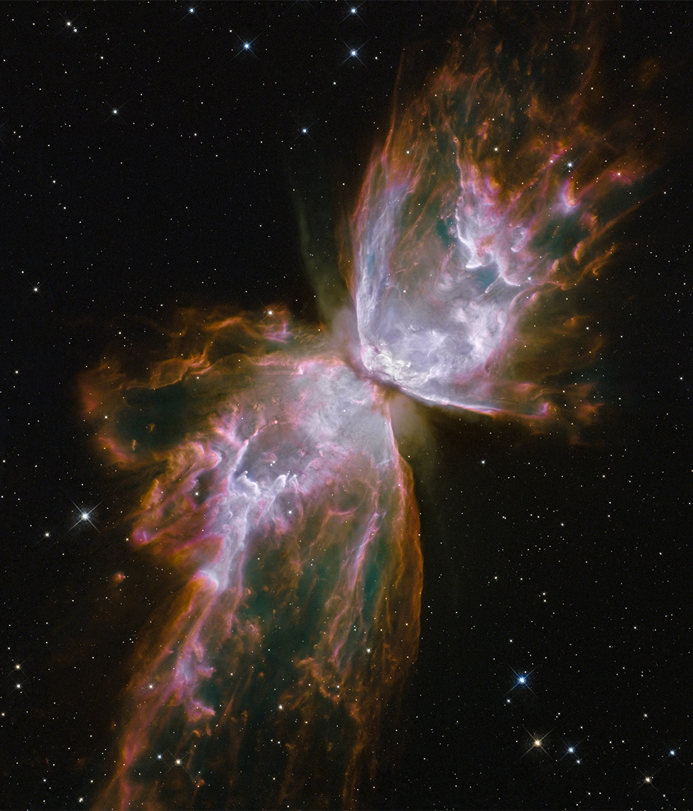 Imagen de la nebulosa mariposa