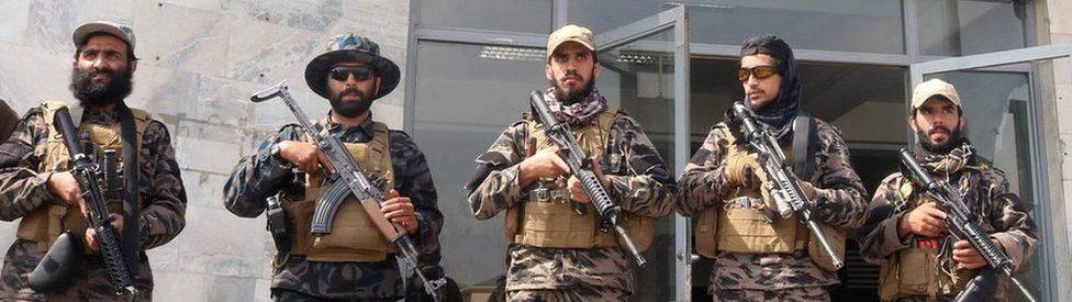 عناصر من قوات طالبان