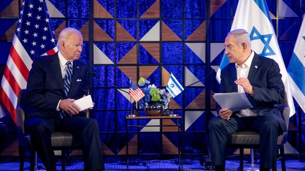 Džozef Bajden i Benjamin Netanjahu