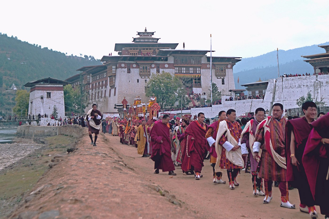 大多數不丹人都是虔誠的佛教徒。