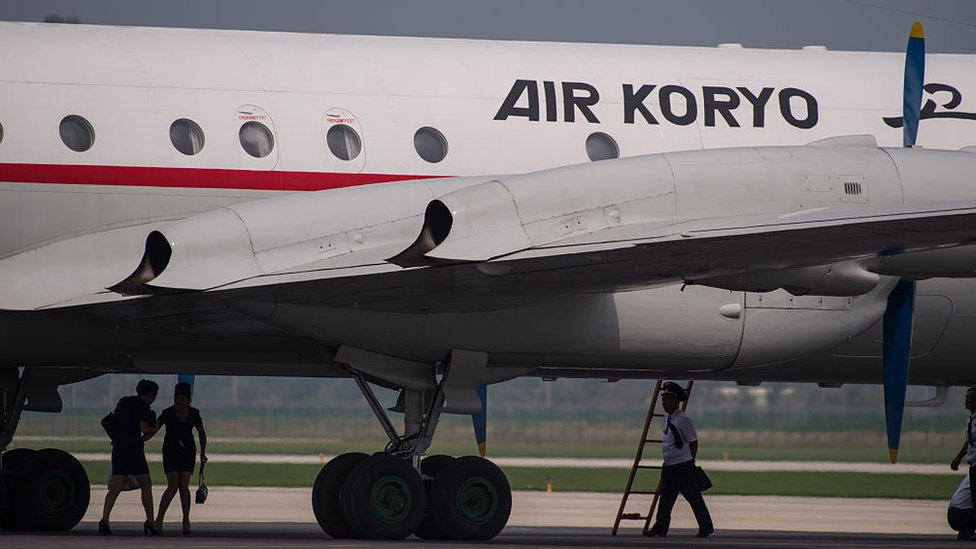 Avión de Air Koryo