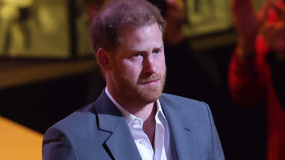 Prince Harry speaks at the Invictus Games