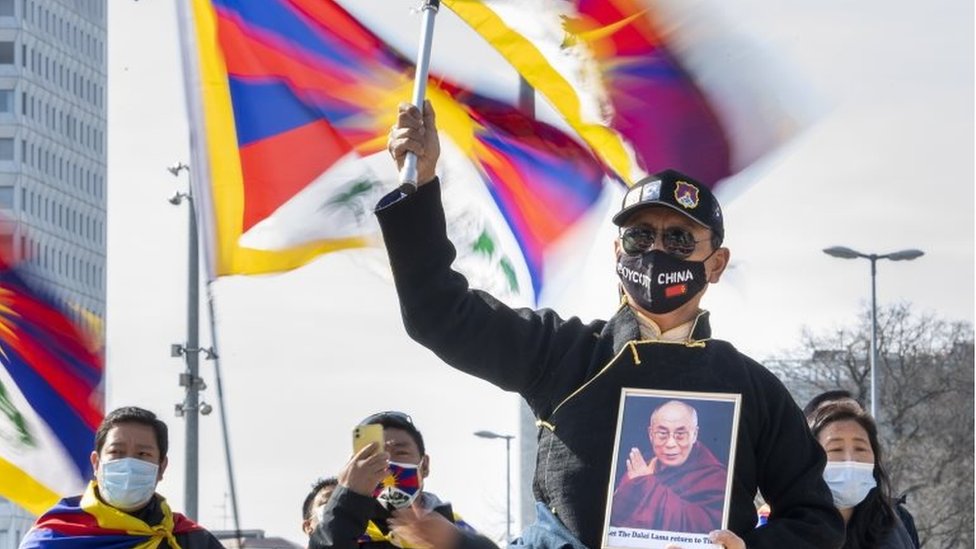 2021年3月10日，瑞士的"藏人起義日"紀念活動