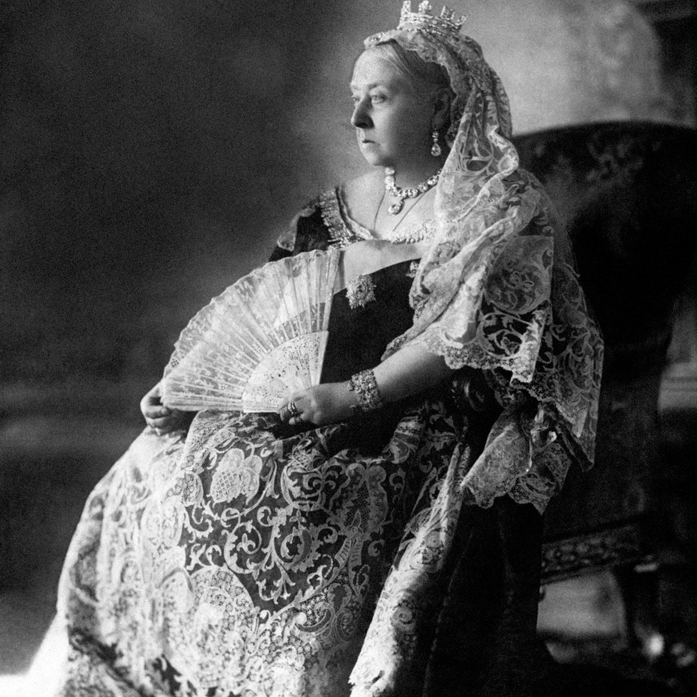 Портрет королевы Виктории в честь бриллиантового юбилея в 1897 году