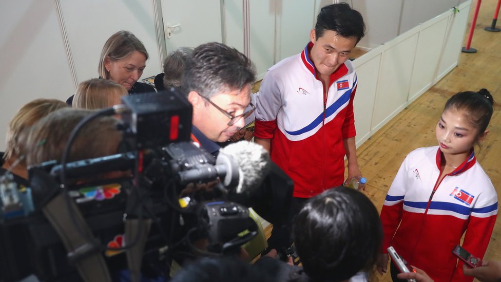 Su actuación tendrá una amplia cobertura mediática. Ryom Tae Ok y Kim Ju Sik