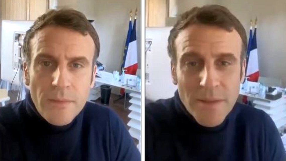 In his video on Friday, President Macron said he had tested positive on Thursday morning after suffering from symptoms