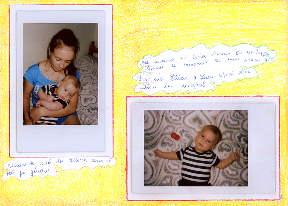 Baby photos in Liudmila's baby album