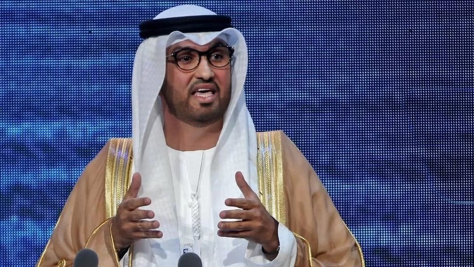 تغير المناخ: انتقادات للإمارات بعد تعين مسؤولاً نفطياً كبيراً لقيادة محادثات مؤتمر كوب 28 1 سلطان أحمد الجابر.