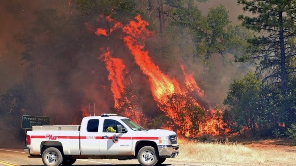 Incendio Carr en California