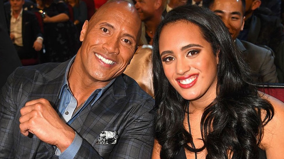Ava Raine: Dwayne Johnson's daughter, Simone, to make WWE debut - BBC Newsround