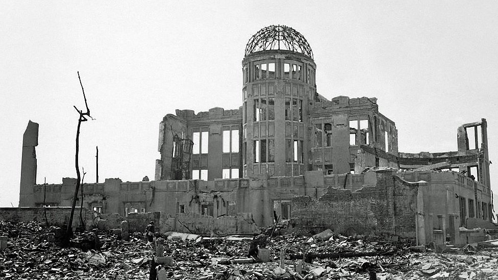 Devastación en Hiroshima