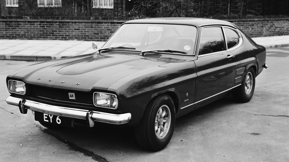 Los Ford Capris tienen mucha demanda Un Ford Capri Mark 1