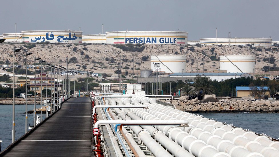Instalaciones petrolíferas en Irán