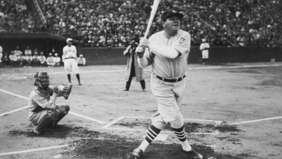 Babe Ruth Baseball Player S Landmark Home Run Bat Fetches 1m c News