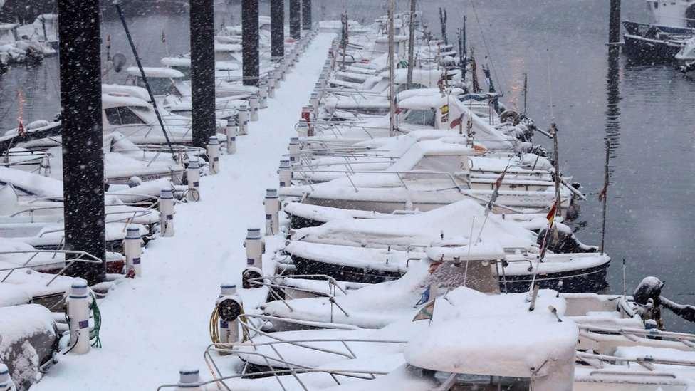 Europe Freezes As Beast From The East Arrives c News