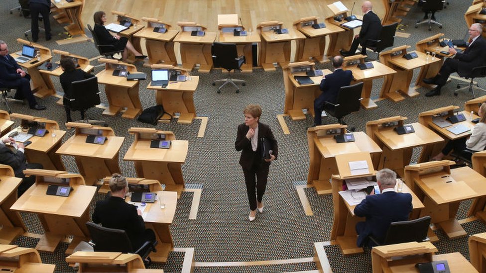 Sturgeon at Holyrood